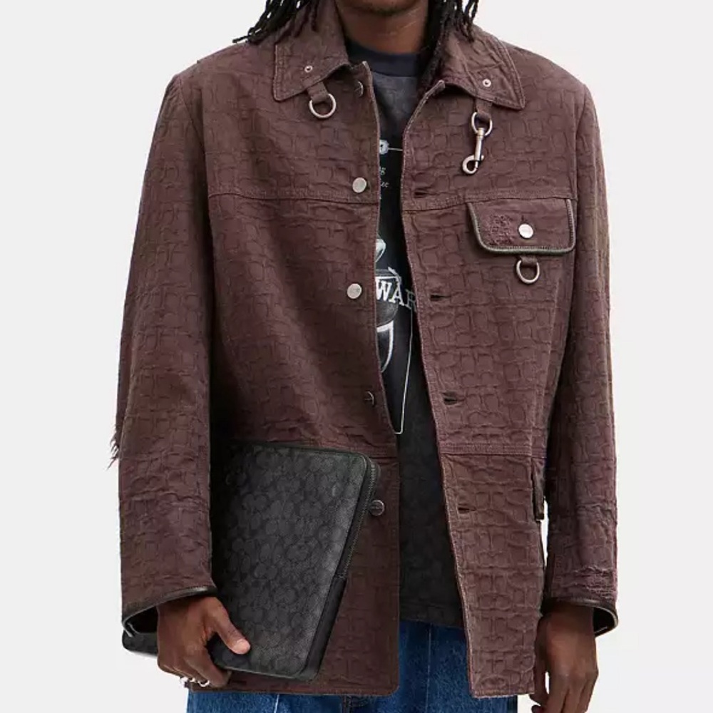 Coach Zip Around Laptop Case - Picture 6 of 8